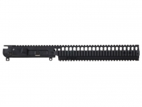 VIS UPPER RECEIVER WITH INTEGRAL FREE FLOAT QUAD RAIL HANDGUARD & COMBINATION FORWARD ASSIST / SHELL DEFLECTOR ASSEMBLED AR-15 MATTE