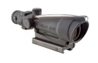 ACOG 3.5X35 SCOPE, DUAL ILLUMINATED RED CROSSHAIR .308 BALLISTIC RETICLE